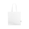 Купить Odessa эко-сумка из переработанных материалов 220 г/м² - Белый с нанесением логотипа