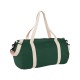 Купить Хлопковая сумка Barrel Duffel, зеленый/бежевый с нанесением логотипа