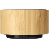 Купить Бамбуковый Bluetoothдинамик Cosmos, черный с нанесением логотипа