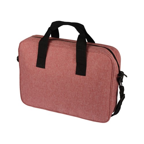 Купить Сумка для ноутбука Wing с вертикальным наружным карманом, красный (Р) с нанесением логотипа