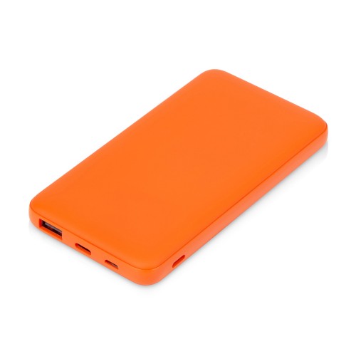 Купить Подарочный набор с термокружкой и повербанком С1, 5000 mAh, оранжевый с нанесением логотипа
