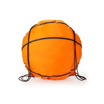 Купить Рюкзак-мешок MILANO, баскетбол, оранжевый с нанесением логотипа