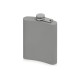Купить Фляжка 240 мл Remarque soft touch, 304 сталь, светло-серый с нанесением логотипа