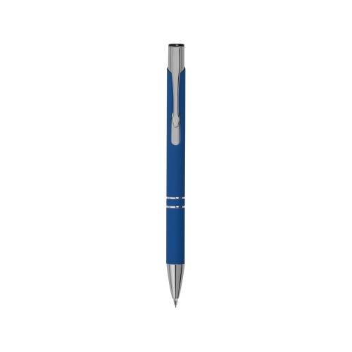 Купить Механический карандаш Legend Pencil софт-тач 0.5 мм, синий с нанесением логотипа