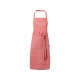 Купить Pheebs 200 g/m2 recycled cotton apron, красный яркий с нанесением логотипа