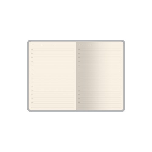 Купить Ежедневник недатированный А5 Grand, пудровый с нанесением логотипа