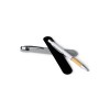 Купить Чехол для ручки из искусственной замши, серый с нанесением логотипа