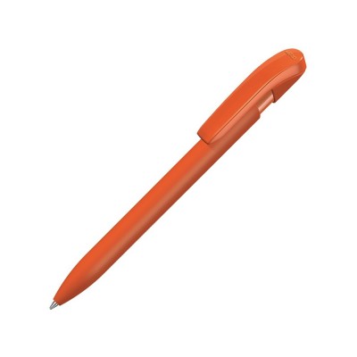 Купить Ручка шариковая пластиковая Sky Gum, оранжевый с нанесением