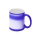 Купить Кружка-хамелеон Magic матовая, синий/белый с нанесением логотипа