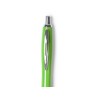 Купить Ручка пластиковая шариковая MERLIN, зеленое яблоко с нанесением логотипа