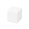Купить Антистресс Куб, белый (Р) с нанесением логотипа
