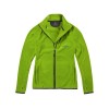 Купить Куртка флисовая Brossard женская, зеленое яблоко с нанесением логотипа