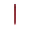 Купить Шариковая ручка Unix из переработанной пластмассы, синие чернила - Красный с нанесением логотипа