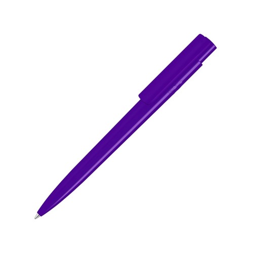 Купить Шариковая ручка rPET pen pro из переработанного термопластика, фиолетовый с нанесением логотипа