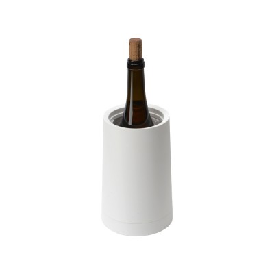 Купить Охладитель Cooler Pot 1.0 для бутылки на липучке, белый с нанесением