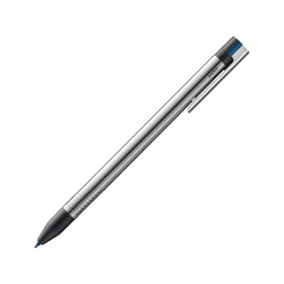 Купить Ручка мультисистемная (3 цвета) 405 logo, Полированная сталь, M21 с нанесением