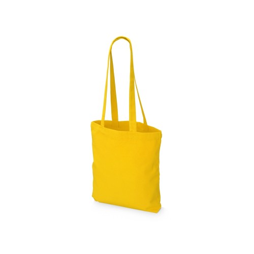 Купить Сумка из плотного хлопка Carryme 220, желтый с нанесением логотипа