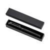 Купить Металлическая ручка-роллер с анодированным слоем Monarch, черная с нанесением логотипа
