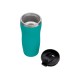 Купить Термокружка Mony Steel 350 мл, soft touch, бирюзовый 320C (P) с нанесением логотипа