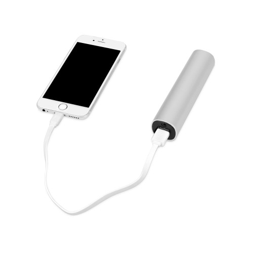 Купить Портативное зарядное устройство Мьюзик, 5200 mAh, серебристый с нанесением логотипа Купить Портативное зарядное устройство Мьюзик, 5200 mAh, серебристый с нанесением логотипа