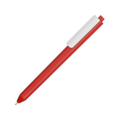 Купить Ручка шариковая Pigra модель P03 PMM, красный/белый с нанесением