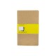 Купить Записная книжка Moleskine Cahier (в клетку, 3 шт.), Large (13х21см), бежевый с нанесением логотипа
