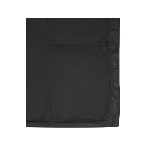 Купить Женская утепленная куртка Petalite из материалов, переработанных по стандарту GRS - сплошной черный с нанесением логотипа