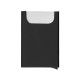 Купить Держатель для карт Verlass c RFID-защитой, черный с нанесением логотипа