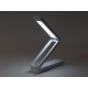 Купить Складывающаяся настольная LED лампа Stack N, 3 Вт, белый с нанесением логотипа
