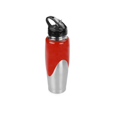 Купить Бутылка спортивная Олимпик 800мл, красный (Р) с нанесением