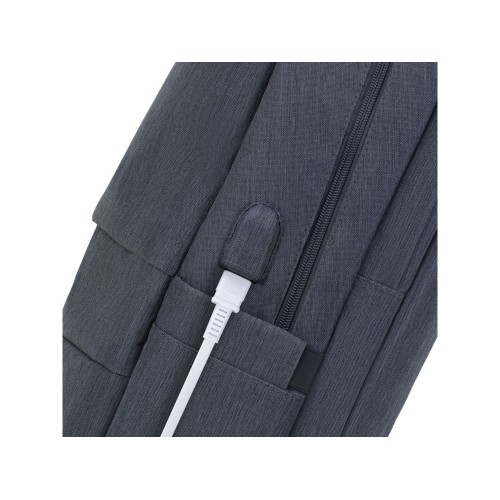 Купить RIVACASE 7567 dark grey рюкзак для ноутубука 17.3 с нанесением логотипа