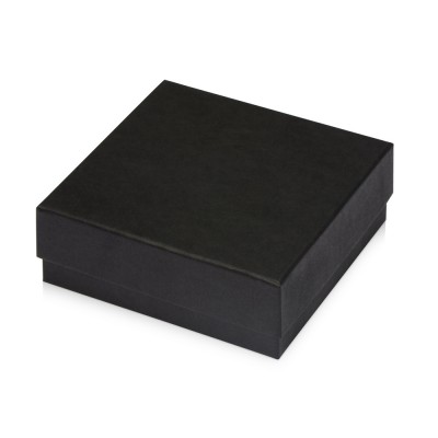Купить Подарочная коробка с эфалином Obsidian M 167 х 157 х 63, черный с нанесением логотипа