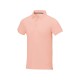 Купить Calgary мужская футболка-поло с коротким рукавом, pale blush pink с нанесением логотипа
