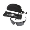 Купить Поляризованные спортивные солнцезащитные очки Mönch в оправе из переработанного PET-пластика, черный с нанесением логотипа