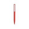 Купить Ручка шариковая пластиковая Bon с покрытием soft touch, красный с нанесением логотипа