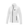 Купить Женская флисовая куртка Zelus, белый с нанесением логотипа