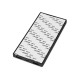 Купить Портативное зарядное устройство Render с полноцветной, 5000 mAh, черный с нанесением логотипа