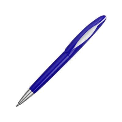 Купить Ручка пластиковая шариковая Chink, синий/белый с нанесением
