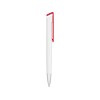 Купить Ручка-подставка Кипер, белый/красный с нанесением логотипа