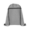 Купить Рюкзак со шнурком Hoss, heather medium grey с нанесением логотипа