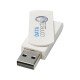Купить Rotate, USB-накопитель объемом 4ГБ из пшеничной соломы, бежевый с нанесением логотипа