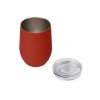 Купить Термокружка Vacuum mug C1, soft touch, 370мл, красный с нанесением логотипа