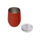 Купить Термокружка Vacuum mug C1, soft touch, 370мл, красный с нанесением логотипа