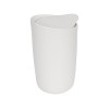 Купить Керамический стакан Mysa с двойными стенками объемом 400 мл, белый с нанесением логотипа