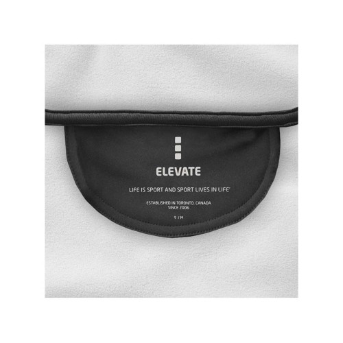 Купить Куртка флисовая Brossard женская, белый с нанесением логотипа