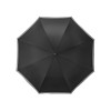 Купить Зонт-трость Reflect полуавтомат, в чехле, черный с нанесением логотипа