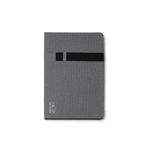 Купить Блокнот А5 SIKAS, черный с нанесением логотипа