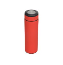 Термос Confident с покрытием soft-touch 420мл, красный (P)