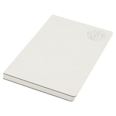Купить Dairy Dream мягкий блокнот для заметок форматом A5, белый с нанесением логотипа