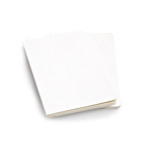 Купить Записная книжка Moleskine Volant (в линейку, 2 шт.), Pocket (9х14см), белый с нанесением логотипа